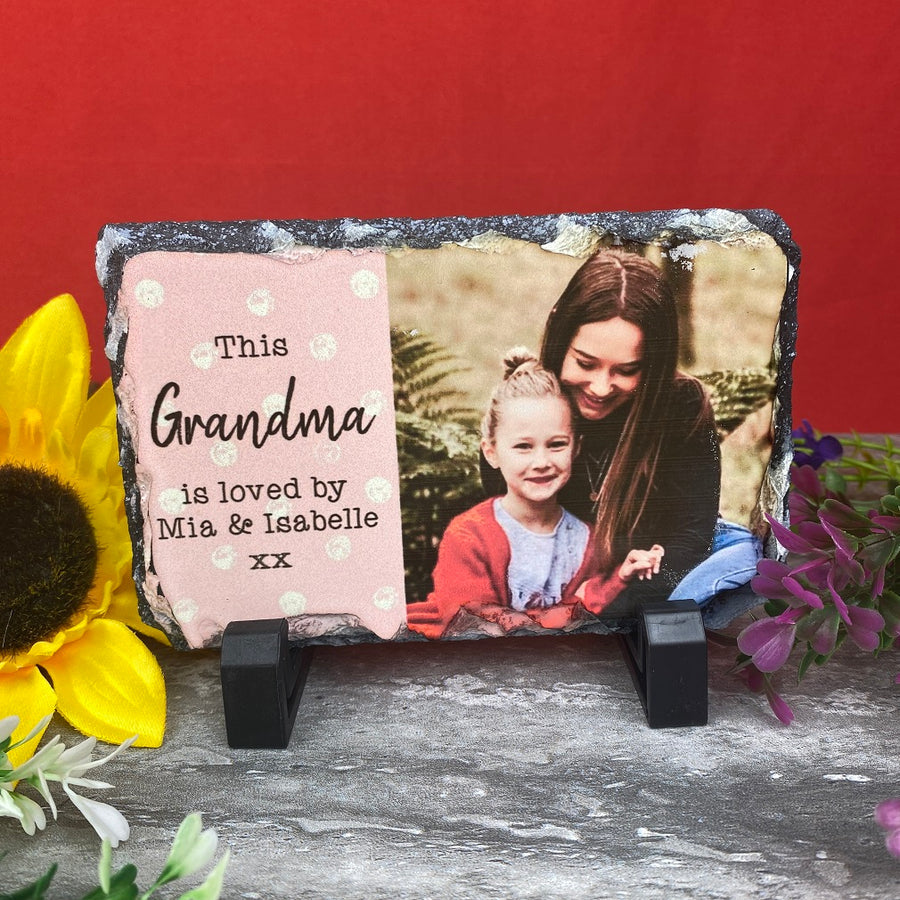 Personalised Slate Photo
