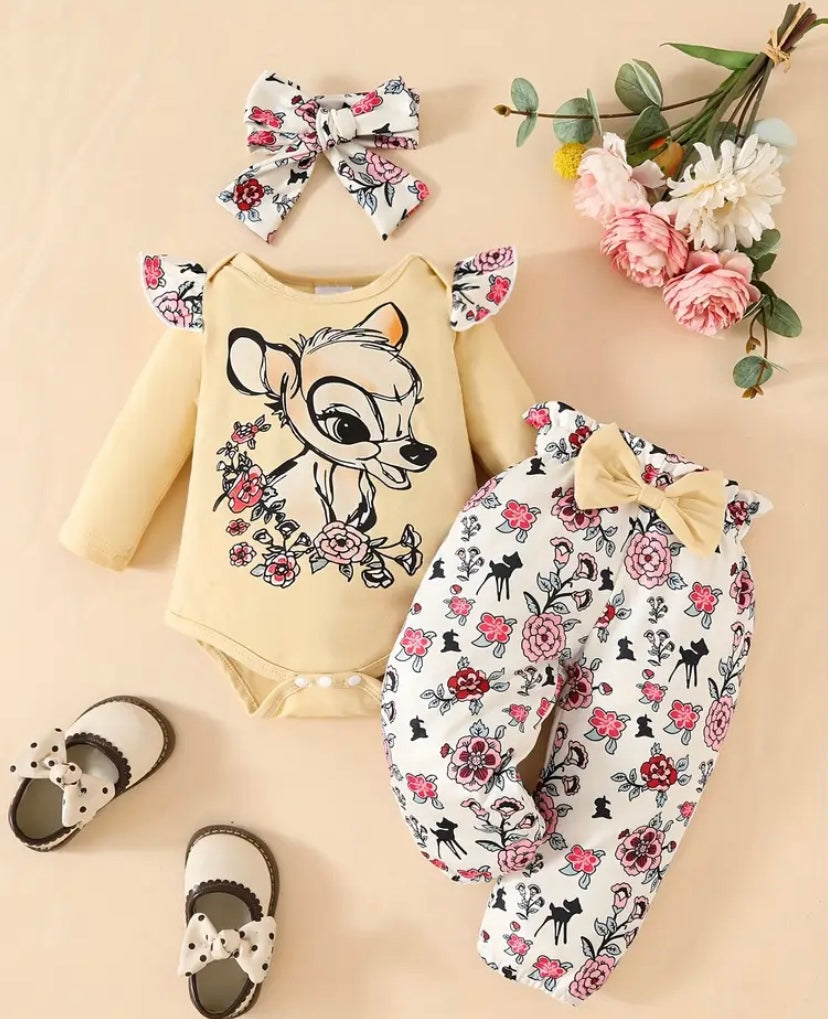 Bambi 3pc long set