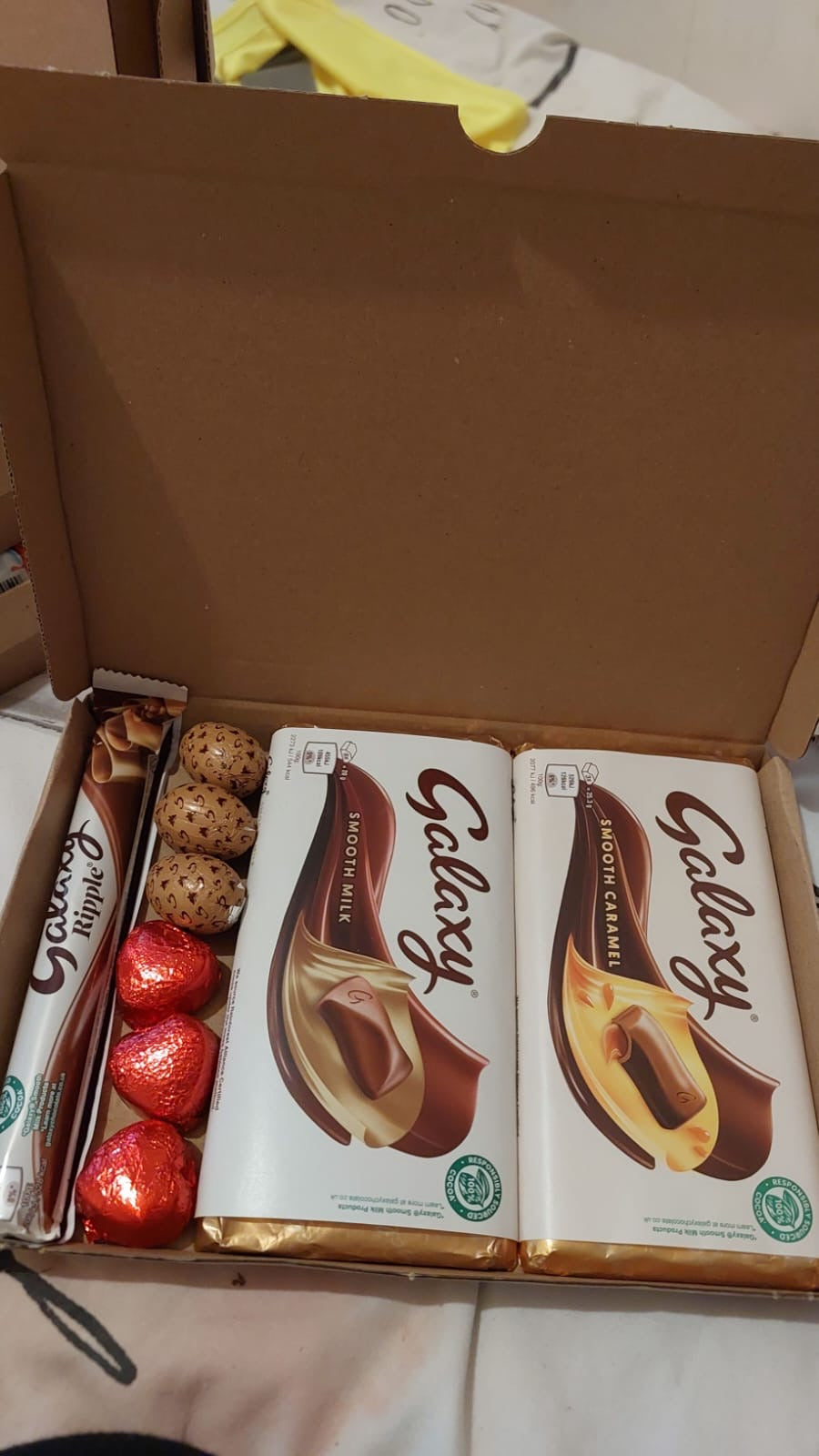 Galaxy chocolate box