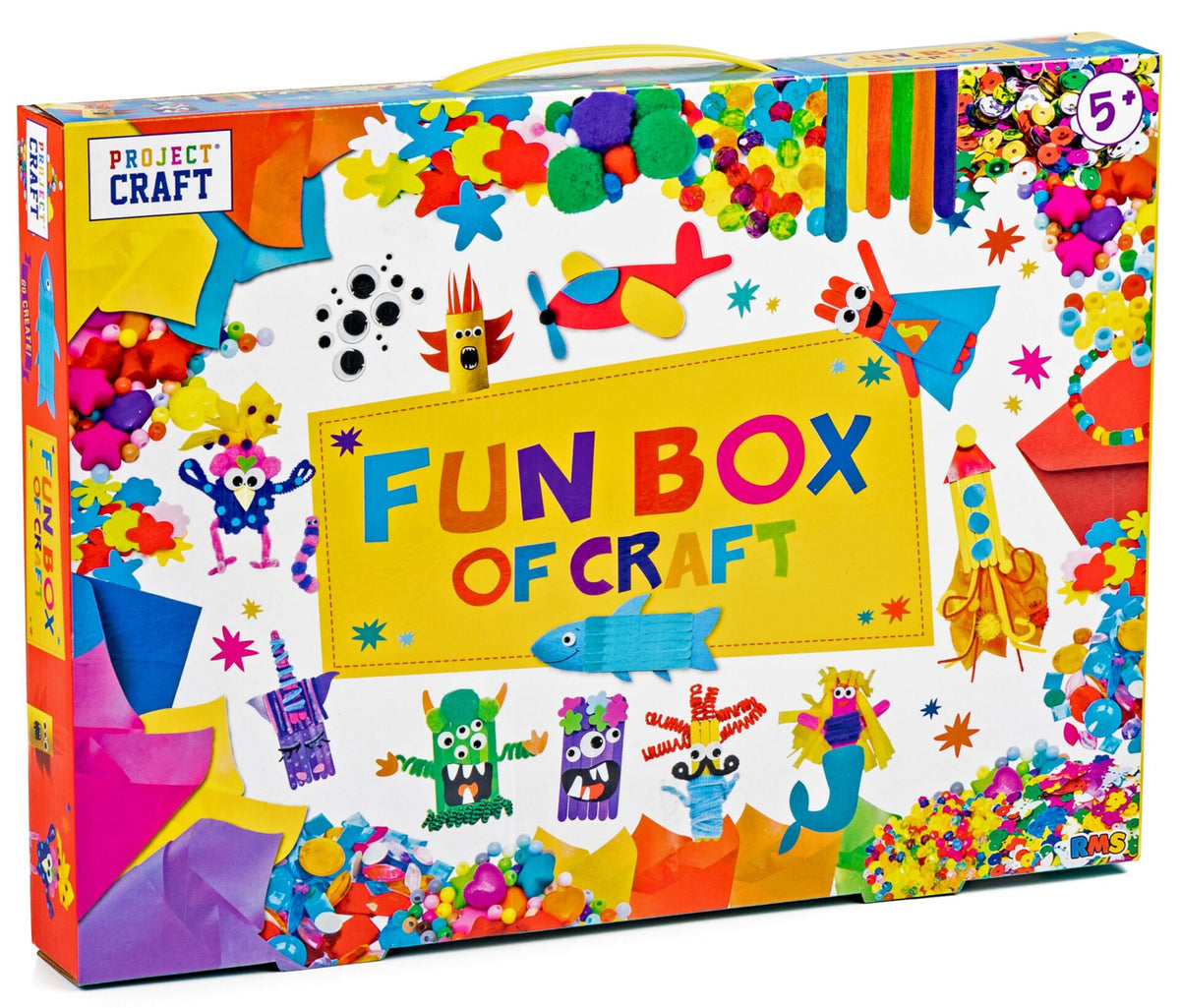 Kids fun box of craft bumper arts & crafts kit