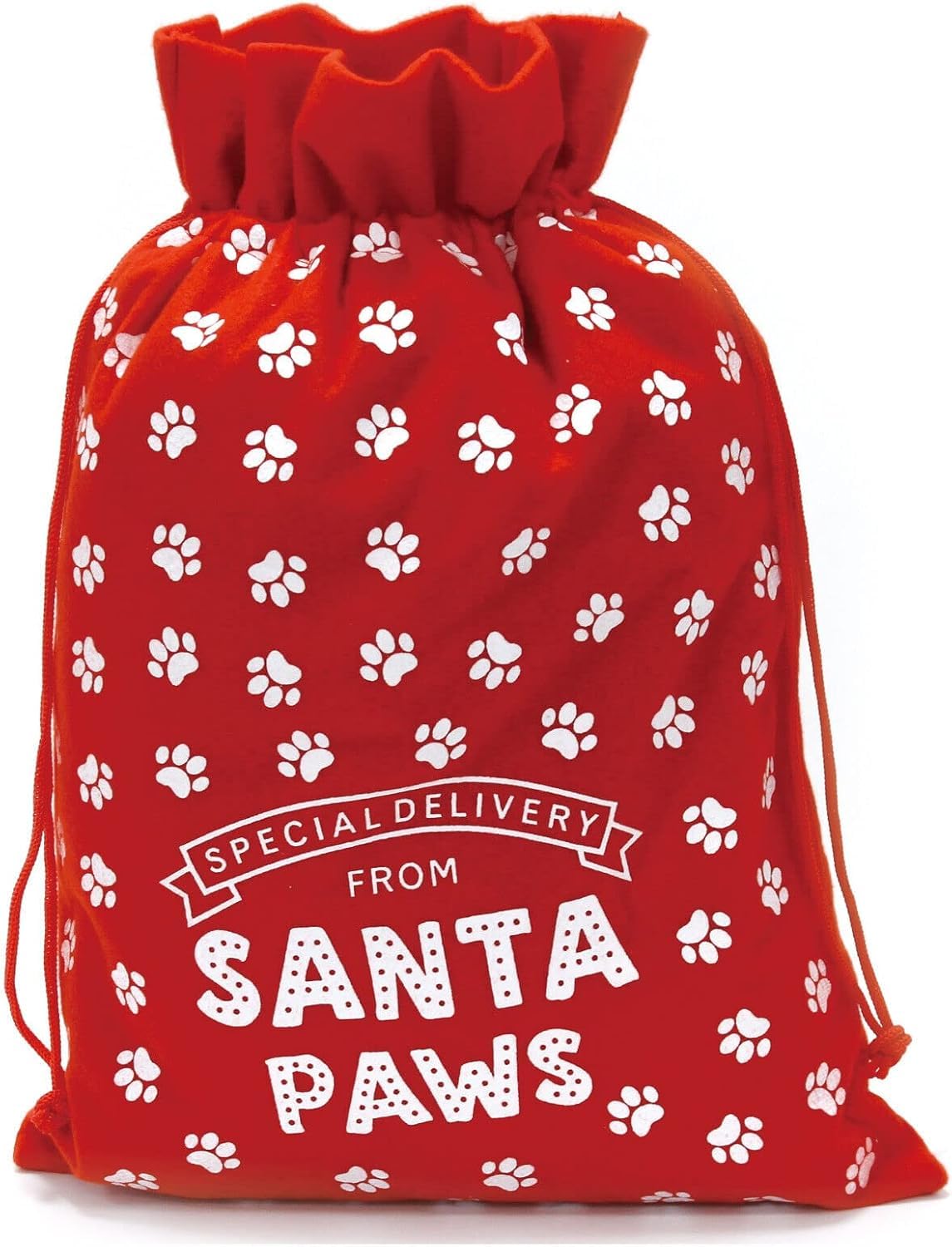 Santa Paws christmas stocking sack