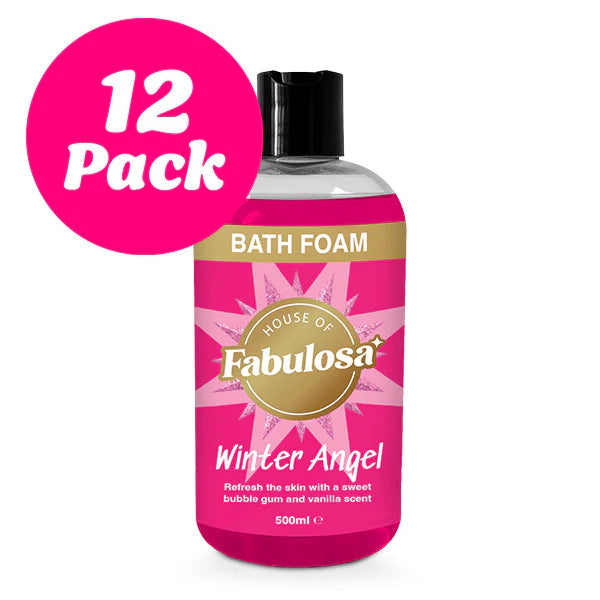 Bath Foam Winter Angel 500ml 12 Pack Bundle