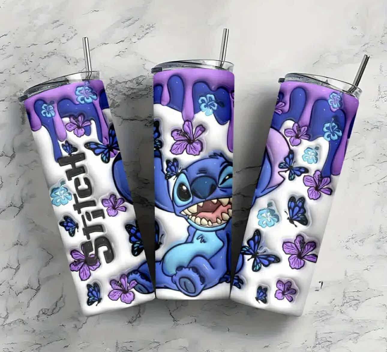 Stitch Butterflies Tumbler