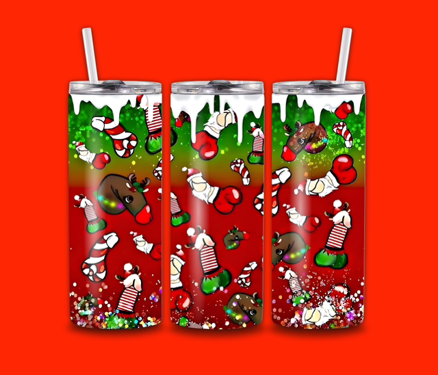 Christmas pen*s 20oz tumbler