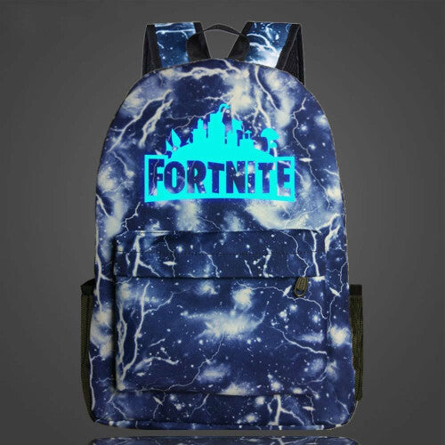 Thunder & Lightning Luminous Fortnite Backpack Glow In The Dark