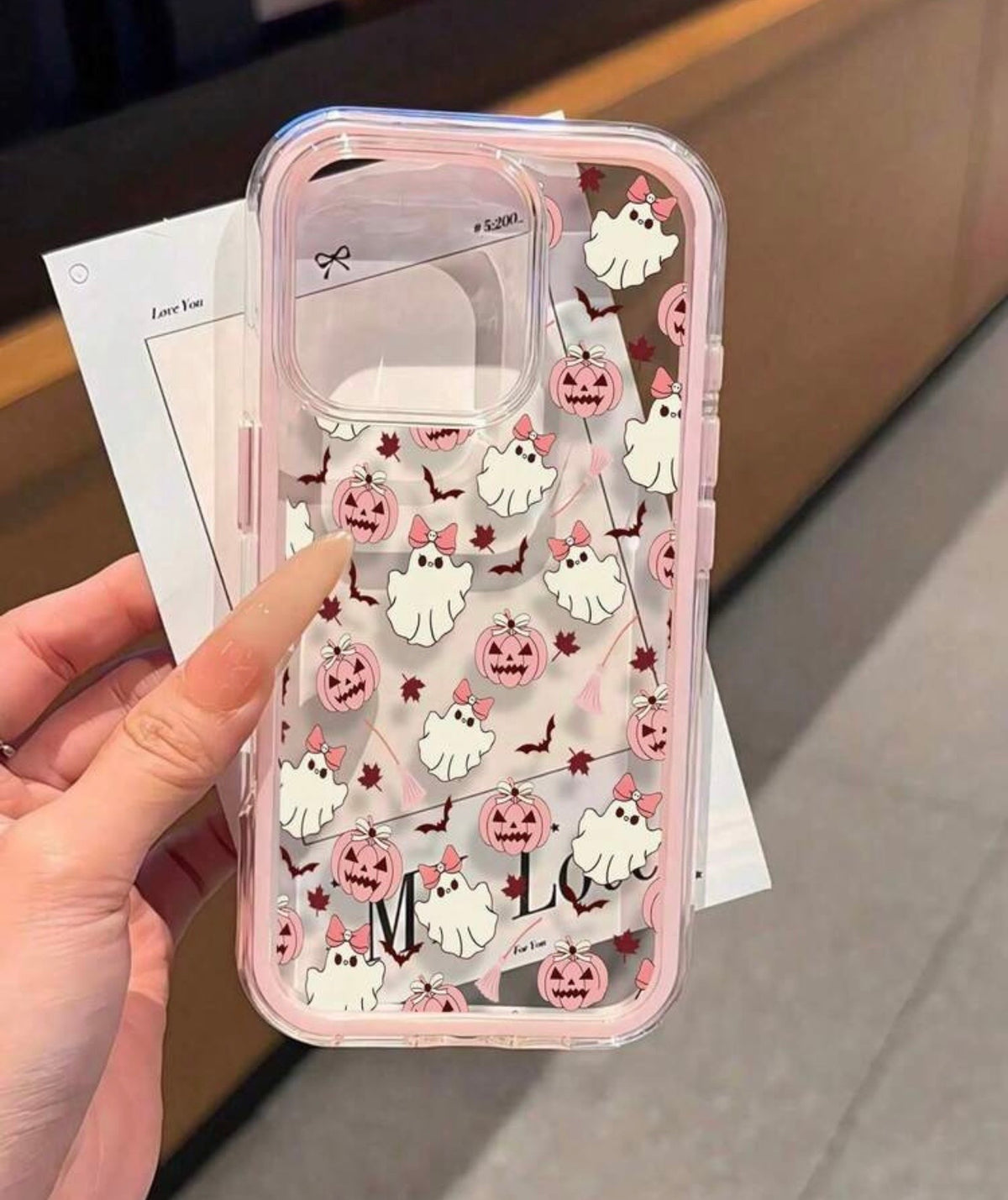 Pumpkin & Ghost IPhone Case
