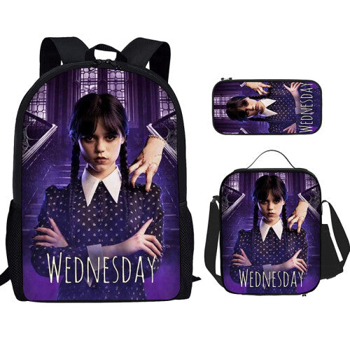 Wednesday 3pc backpack