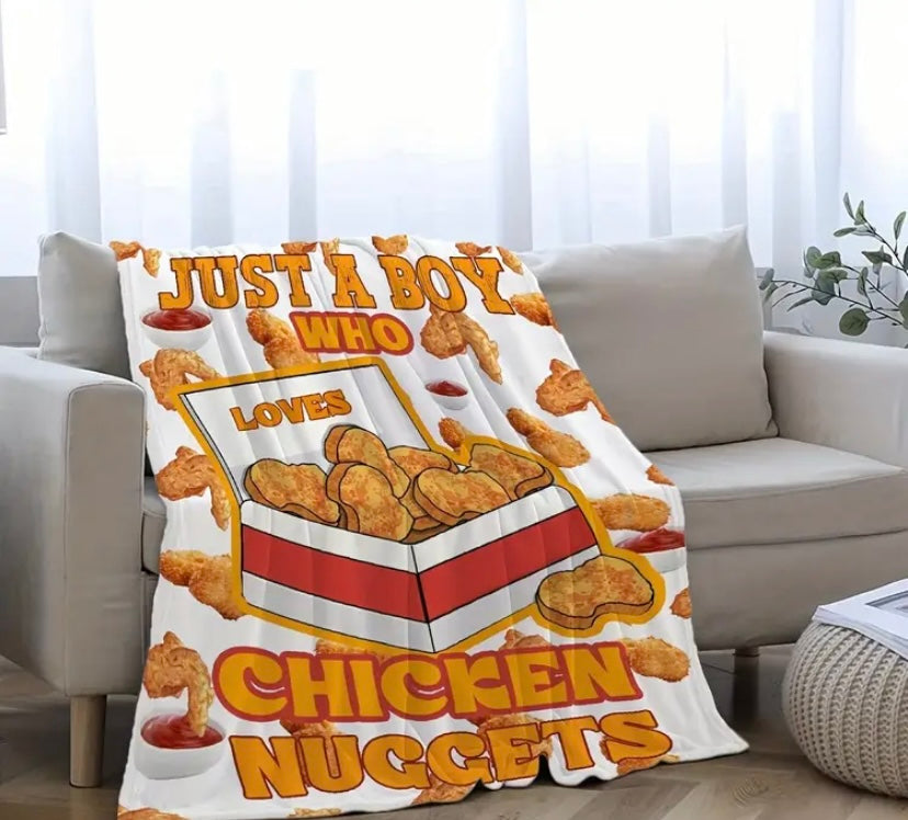 Just a boy who loves chicken nuggets