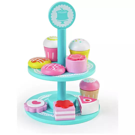 Chad Valley Wooden Cake Stand