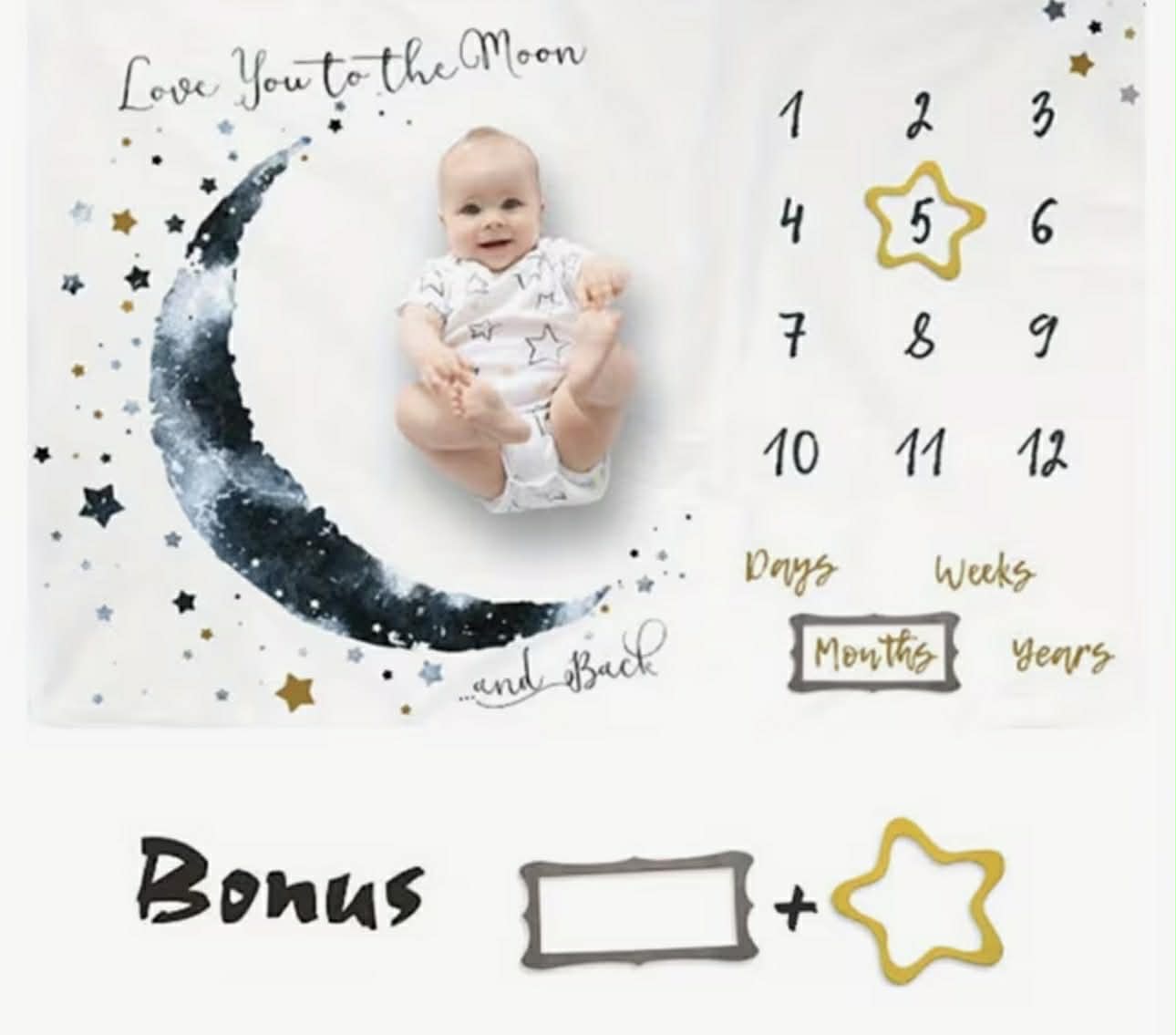 Baby Milestone Blanket