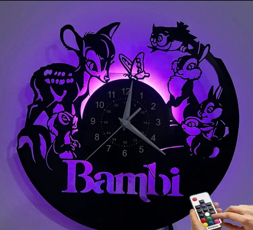 Bambi led clock