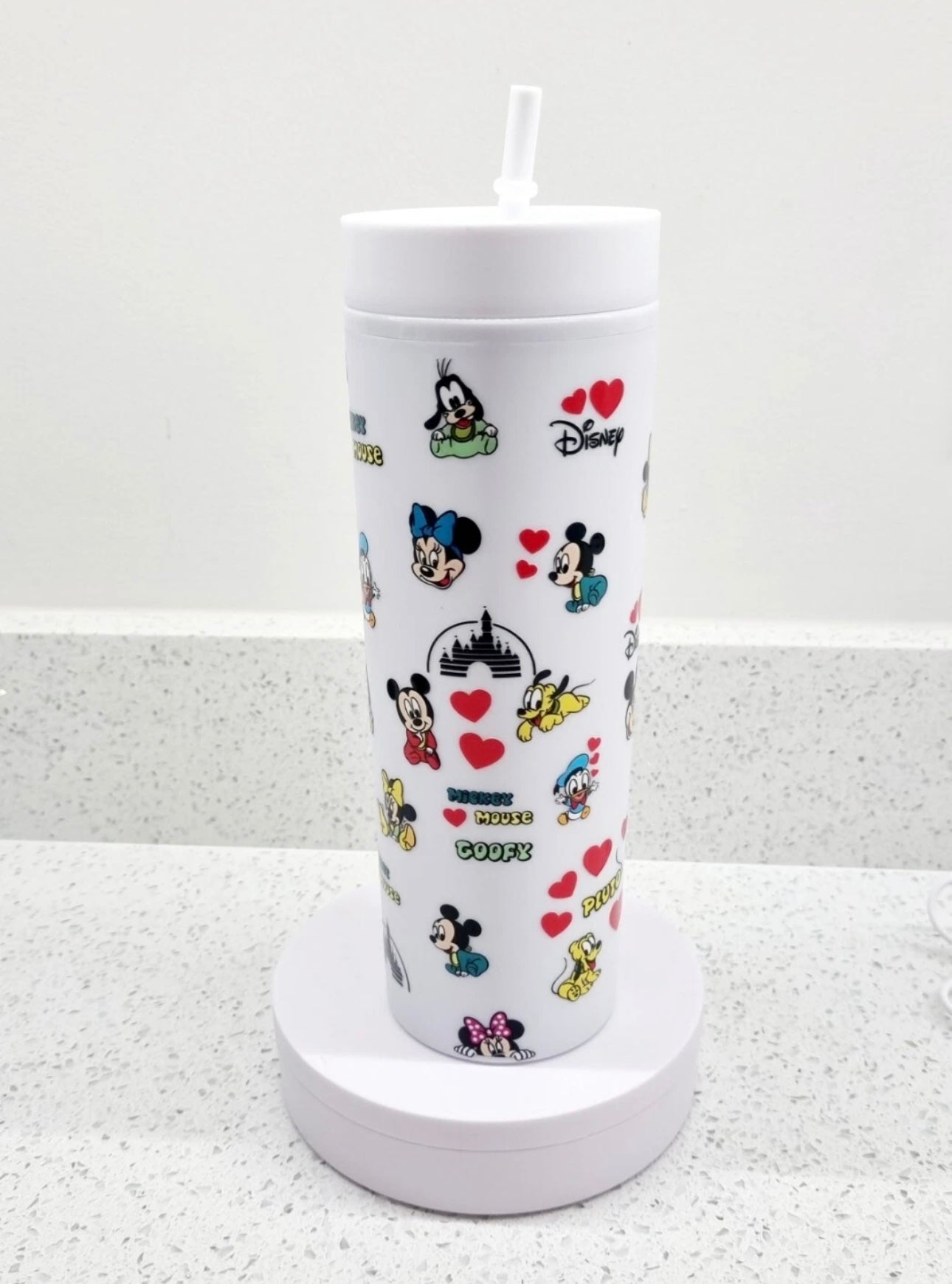 Disney Skinny Tumbler Mickey Minnie