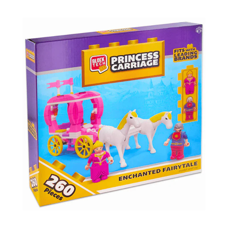Block Tech Princess Carriage Set - 260 Pieces