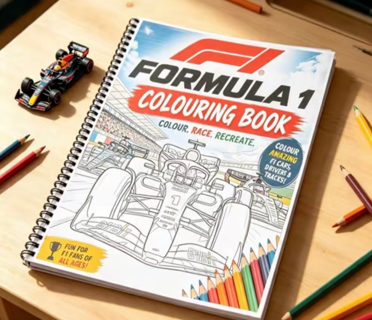 Formula1 Colouring Book