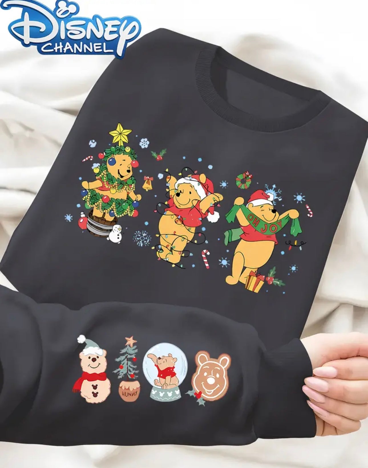 Christmas Winnie The Pooh Jumper