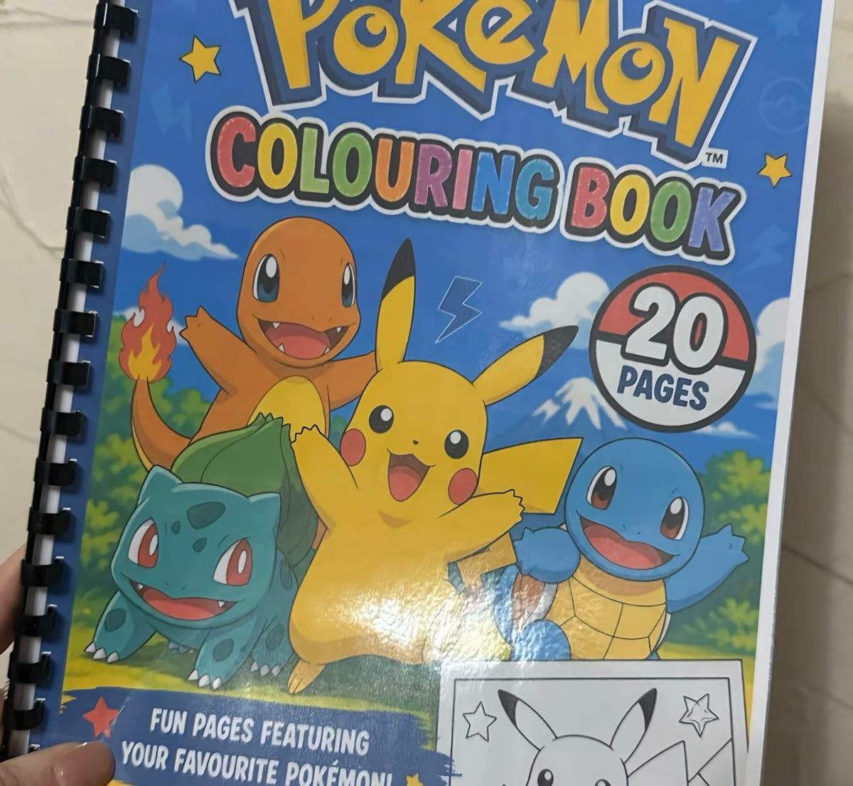 Pokémon Colouring Book