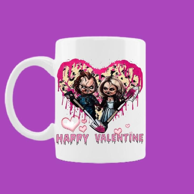 Chucky valentine mug
