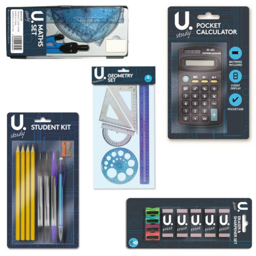 31pcs Stationery Math Set