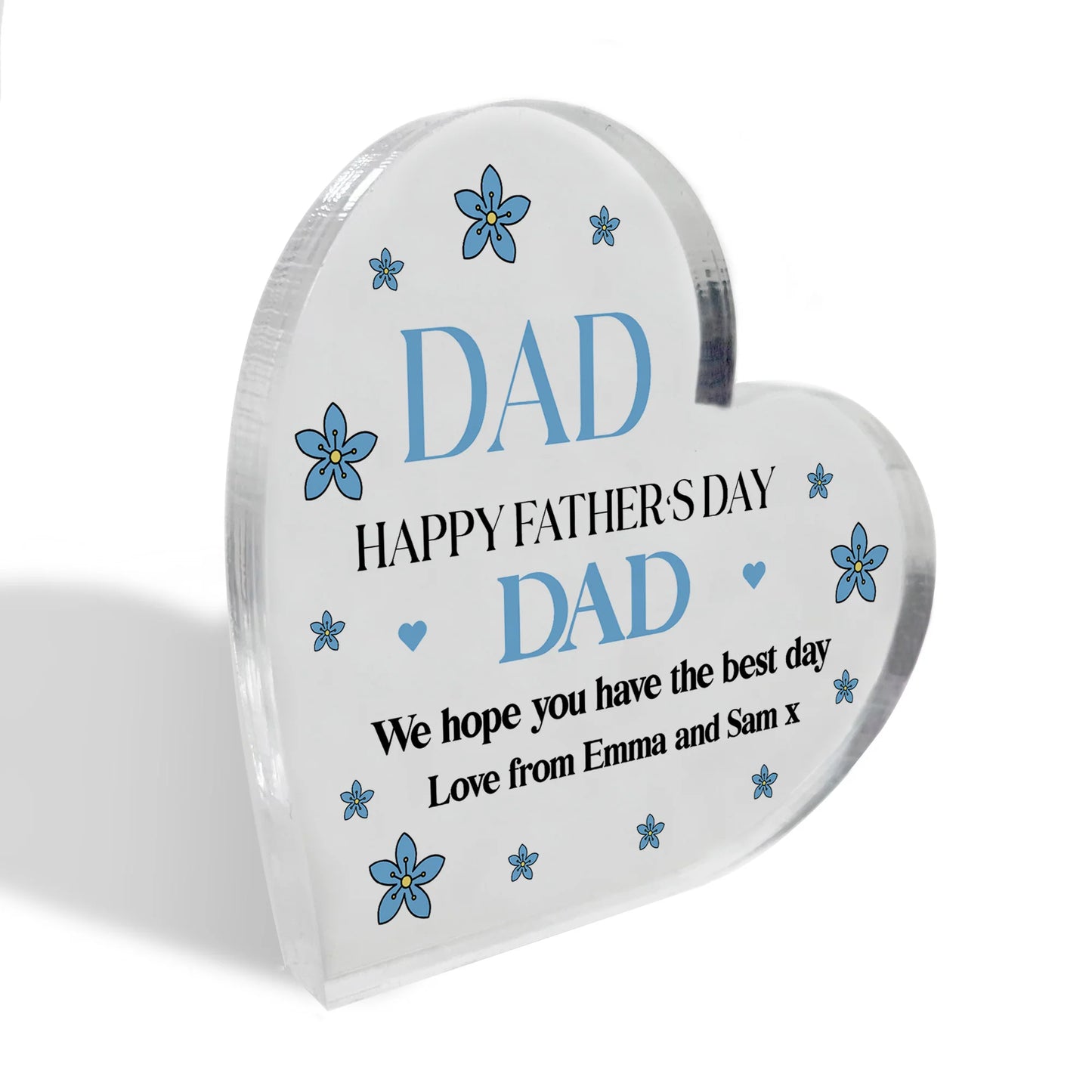 Happy Fathers Day Gifts For Dad plaque