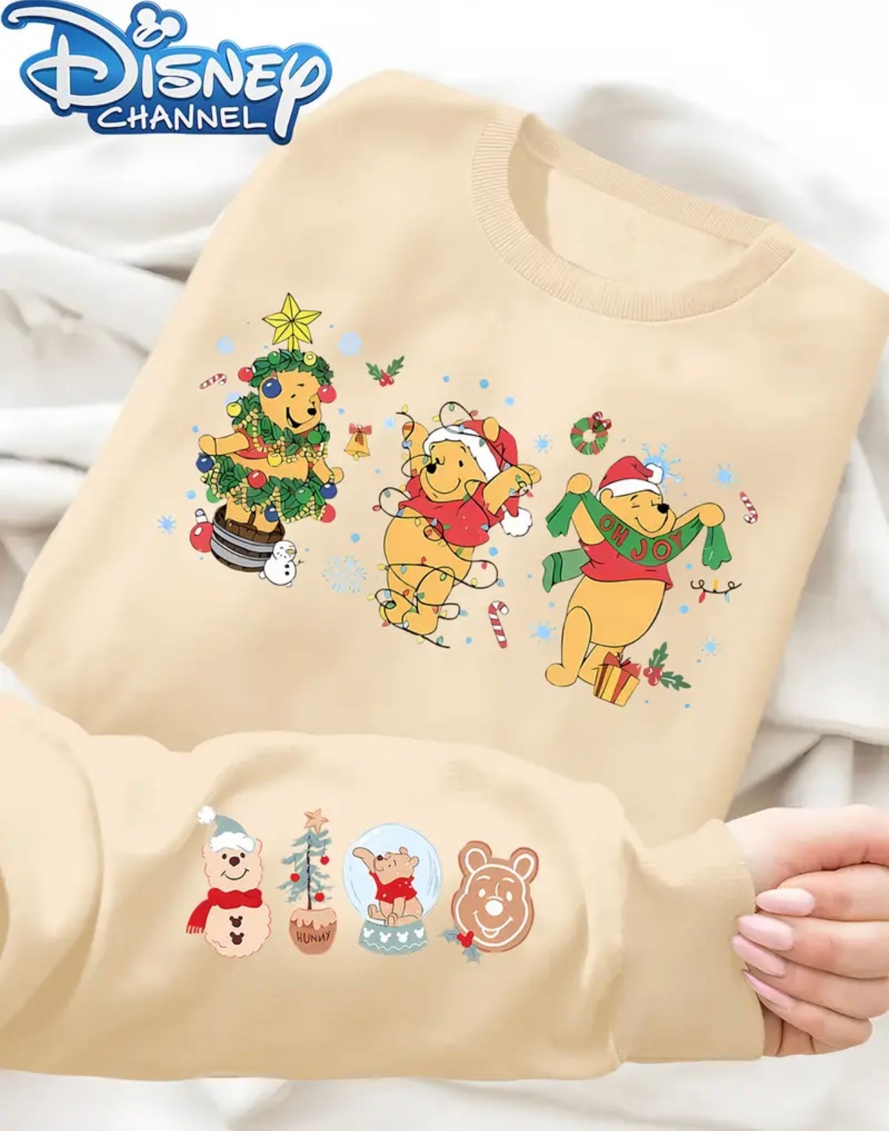 Christmas Winnie The Pooh Jumper