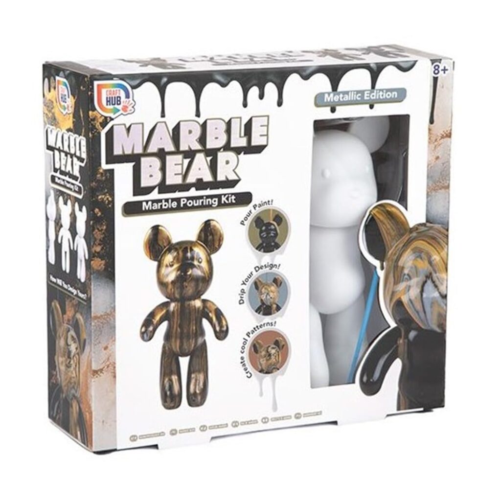 Marble Bear Series 1 Neon Or Metallic Pouring Kit
