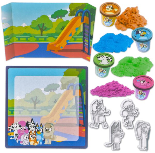 Bluey Sensory Sand Play Set With Play Mat