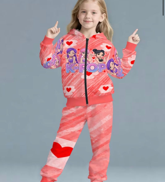 K pop tracksuit