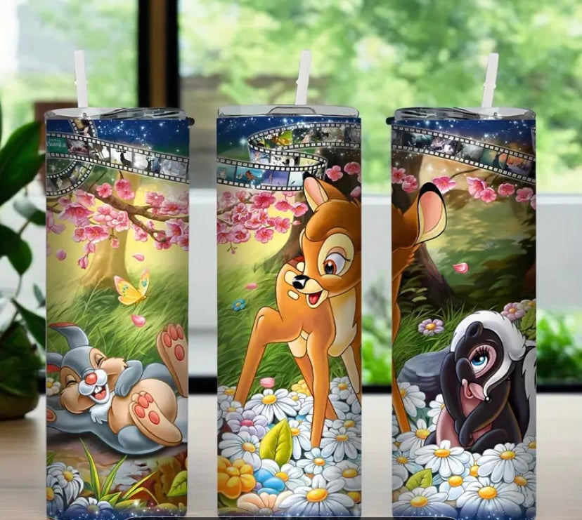 Bambi and friends 20oz tumbler