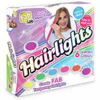FabLab Hairlights Kids Colour Hair Chalks Kit