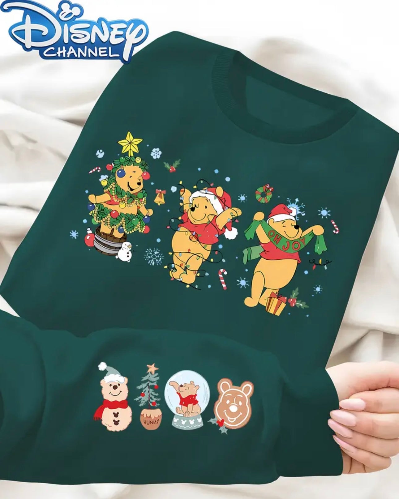 Christmas Winnie The Pooh Jumper