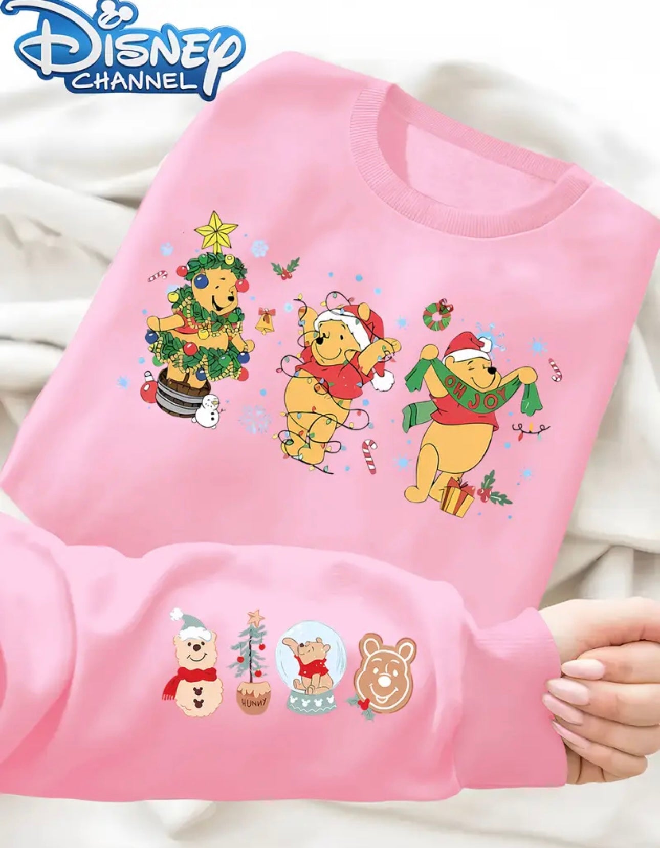 Christmas Winnie The Pooh Jumper