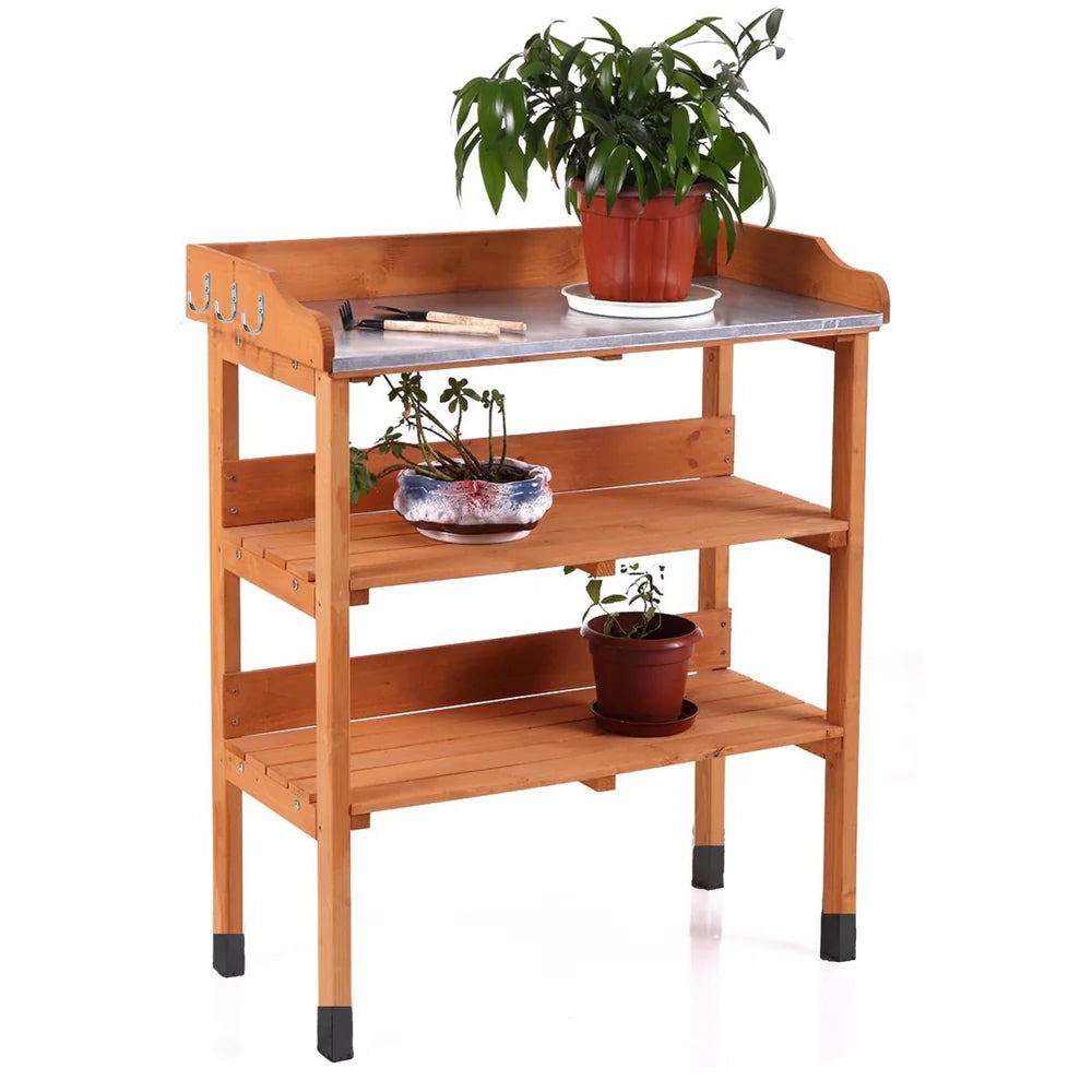 Wooden Potting Bench