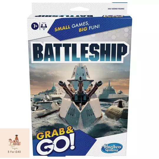 Hasbro Gaming Battleship Grab and Go Game from Hasbro Gaming