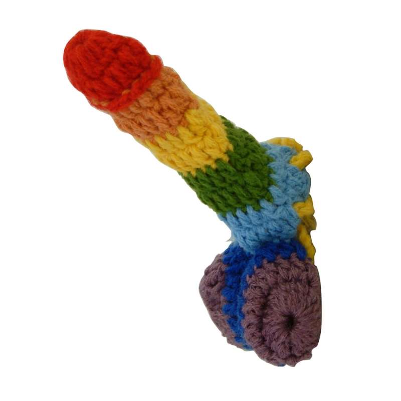 Rainbow Willy warmer