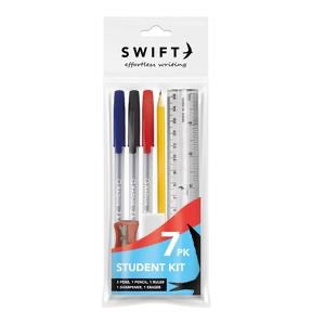 7 Piece Student Back To School Stationery Set