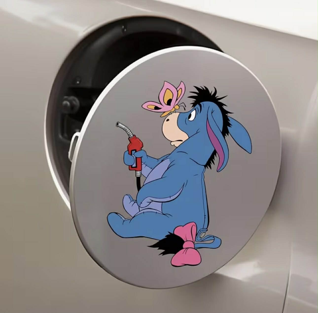 Disney Eeyore Gas Cap Sticker
