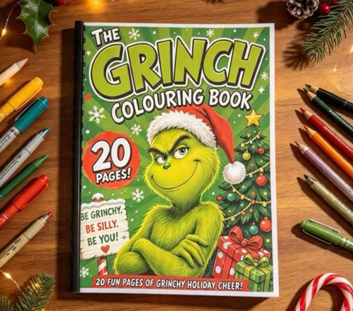 The Grinch Colouring Book