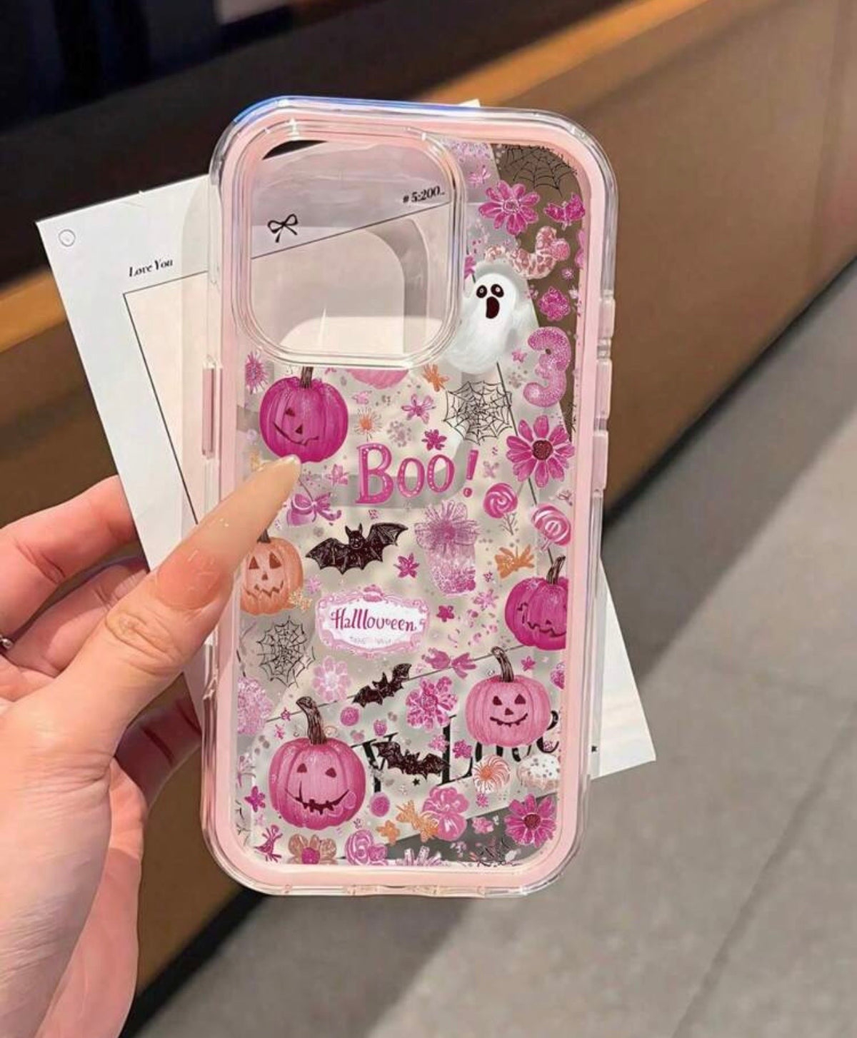 Boo Pink IPhone Case