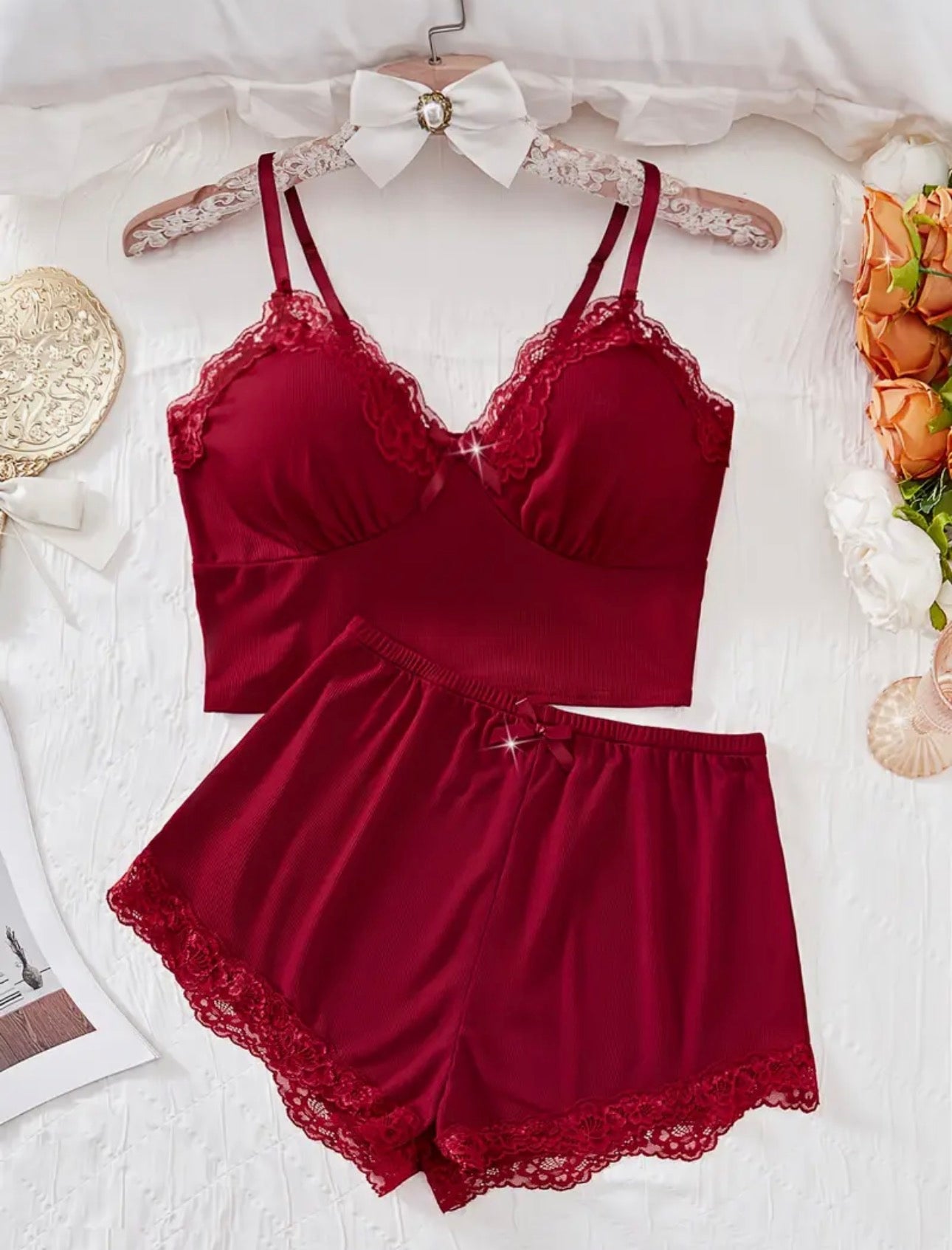2pc red pyjamas