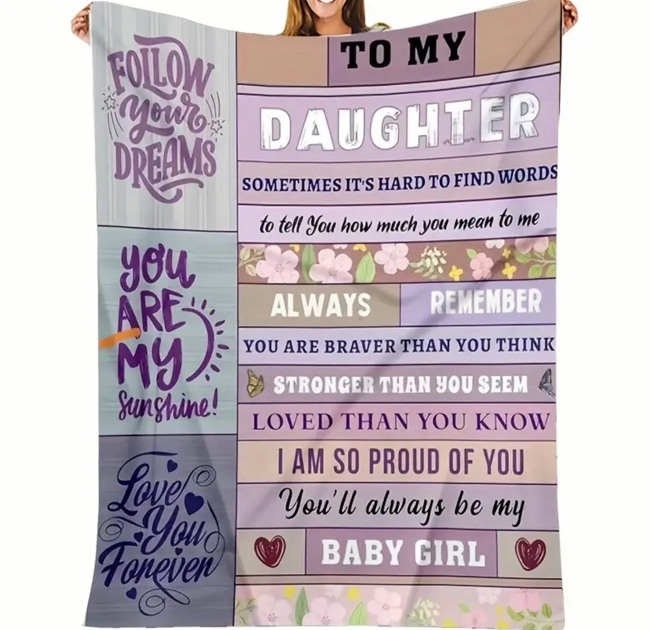 Daughter Blanket 100x150