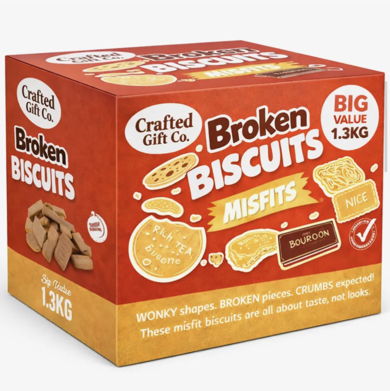 Broken biscuits