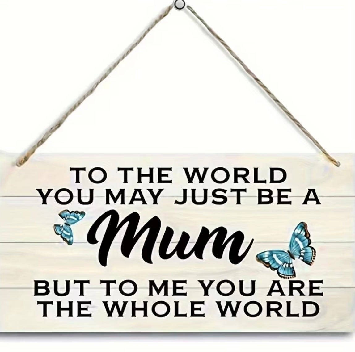 Mum Plaque