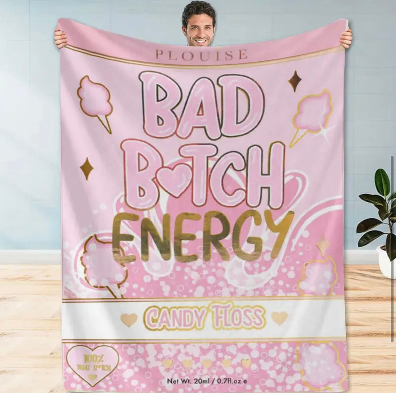 Bad b*tch energy blanket