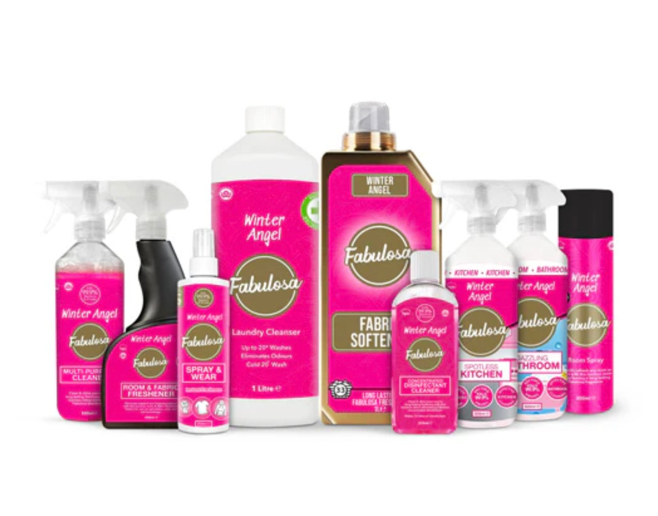 Fabulosa Winter Angel Complete Set Bundle 9 piece