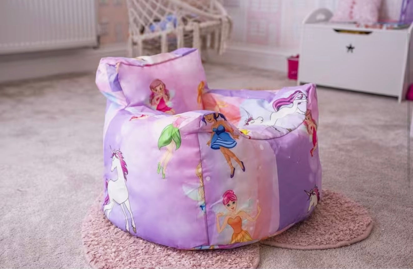Washable Kids Beanbag Toddler Chair Cover Only
