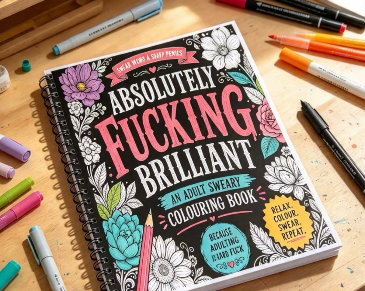 Adult Sweary Colouring Book