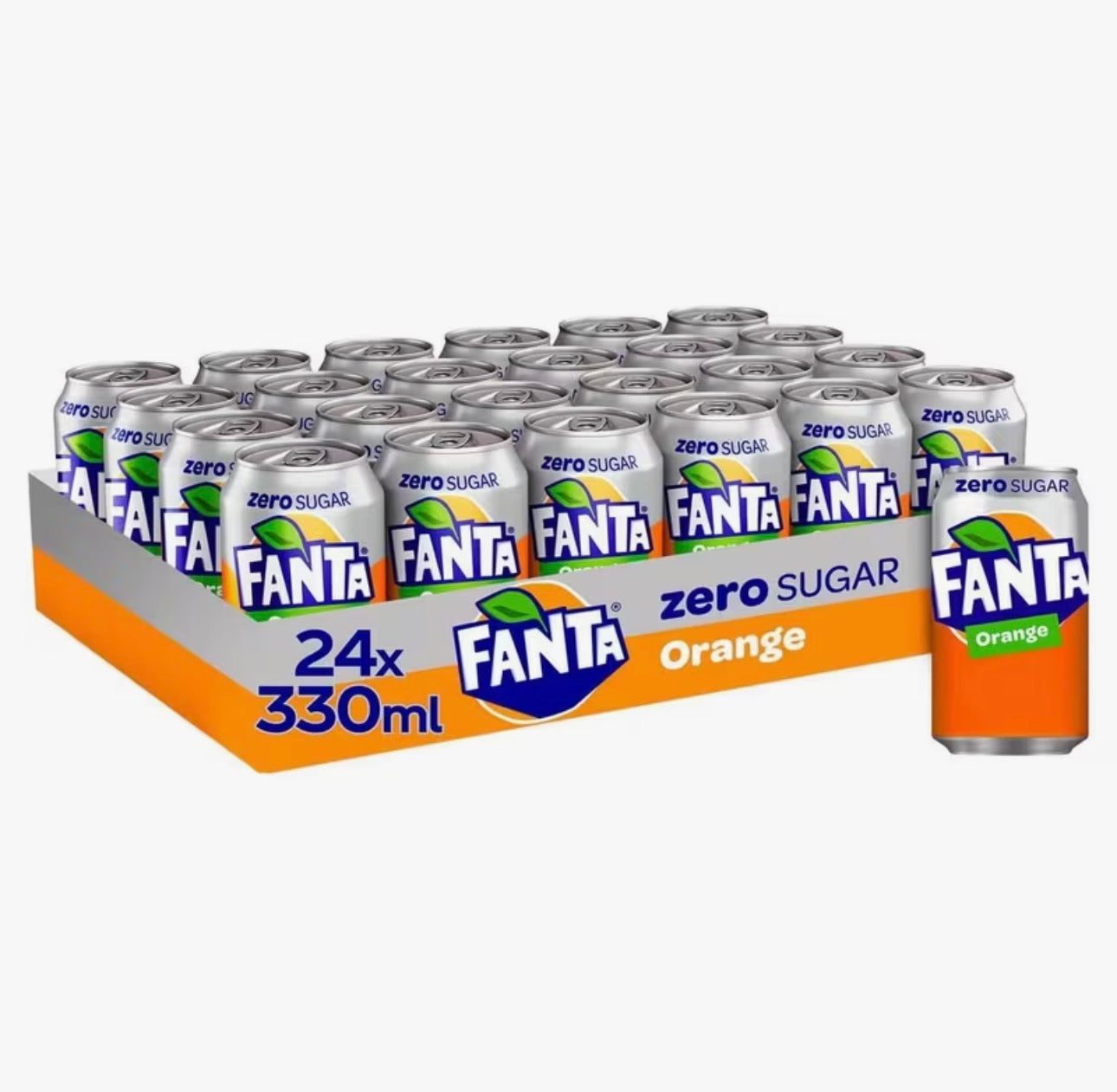 Zero Fanta Orange Multi-Pack