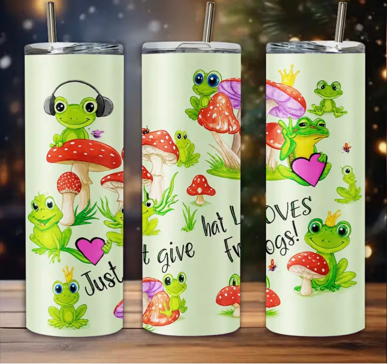 20oz Frog Tumbler