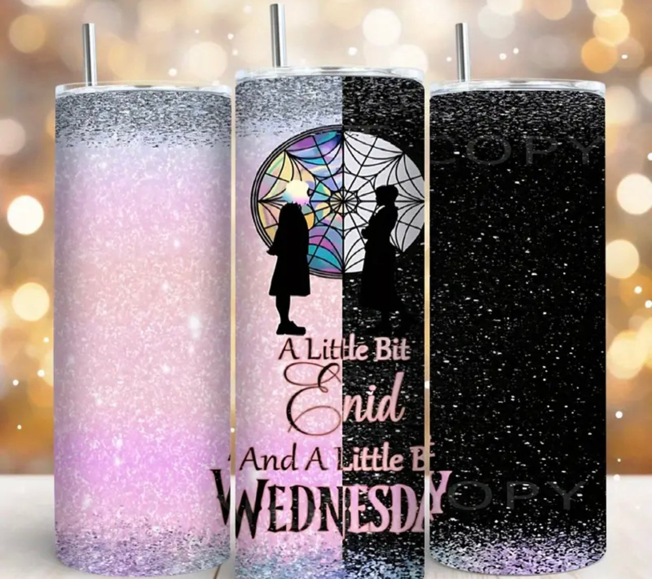 Enid & Wednesday Tumbler