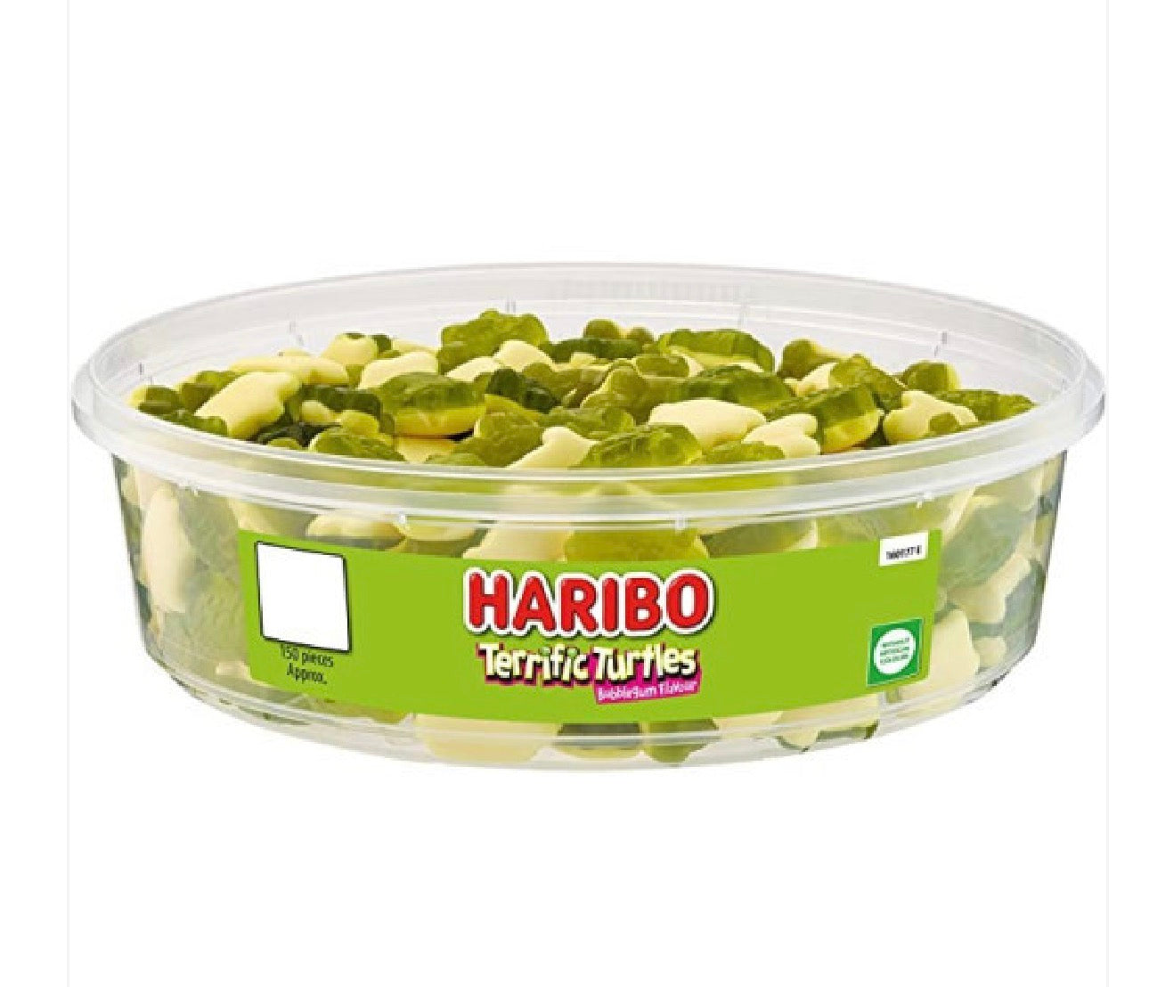 Haribo Terrific Turtles Tub 480g 150 Count